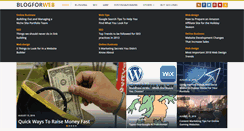 Desktop Screenshot of blogforweb.com